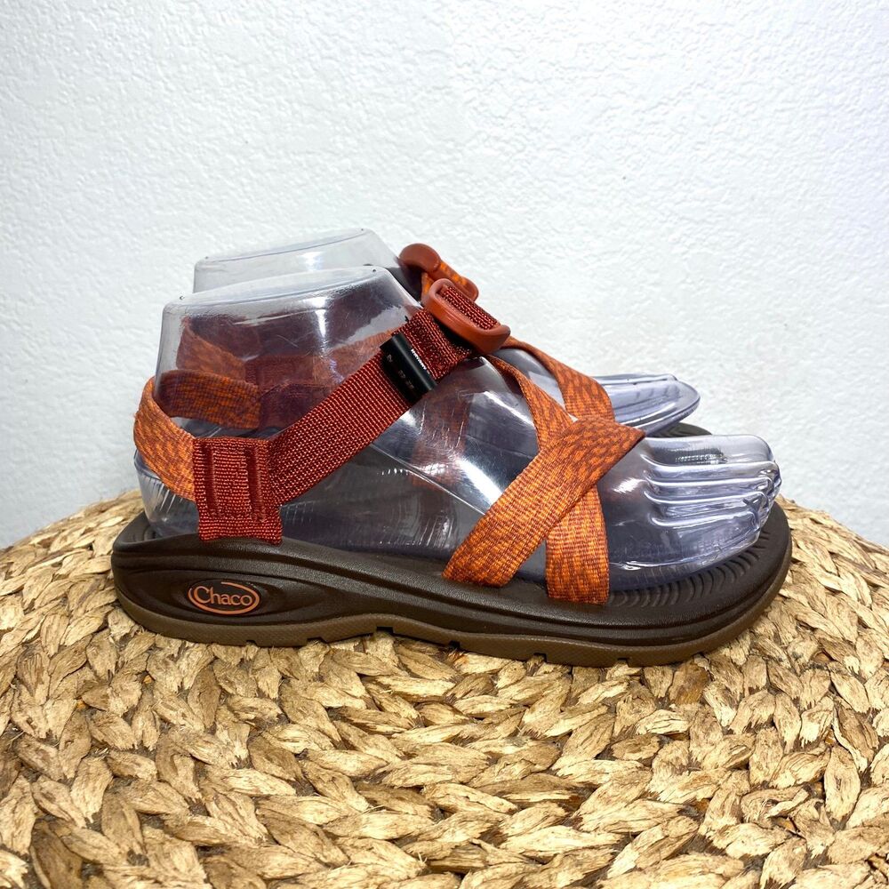 chaco zvolv x2 brown orange Sandals
